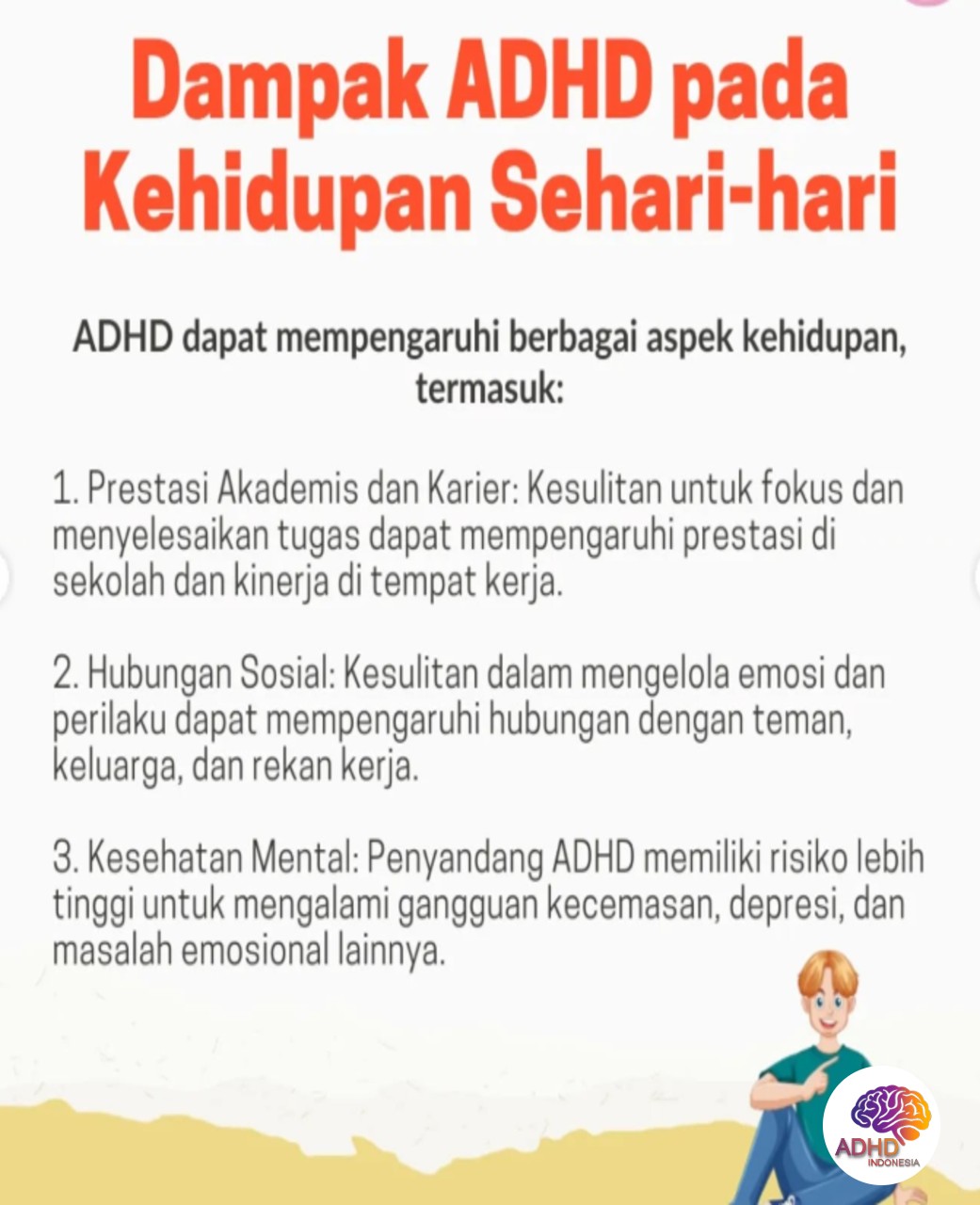 ADHD dan Hubungan Sosial Anak di Lingkungan Sekolah di Kabupaten Tanjung Jabung Timur