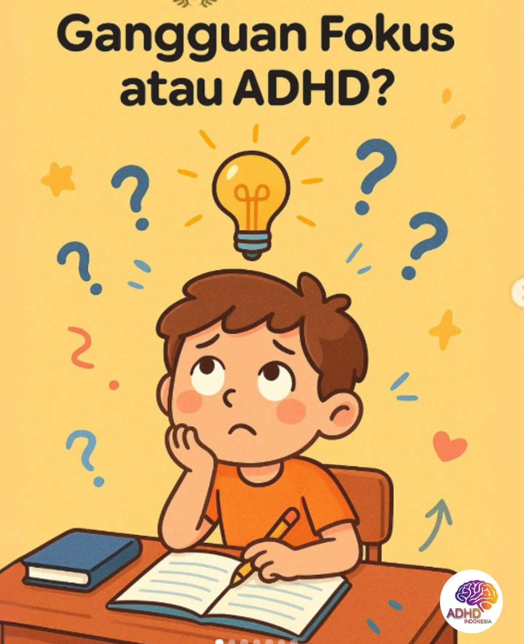ADHD dan Kesulitan Fokus Anak: Edukasi untuk Keluarga di Kabupaten Tanjung Jabung Timur