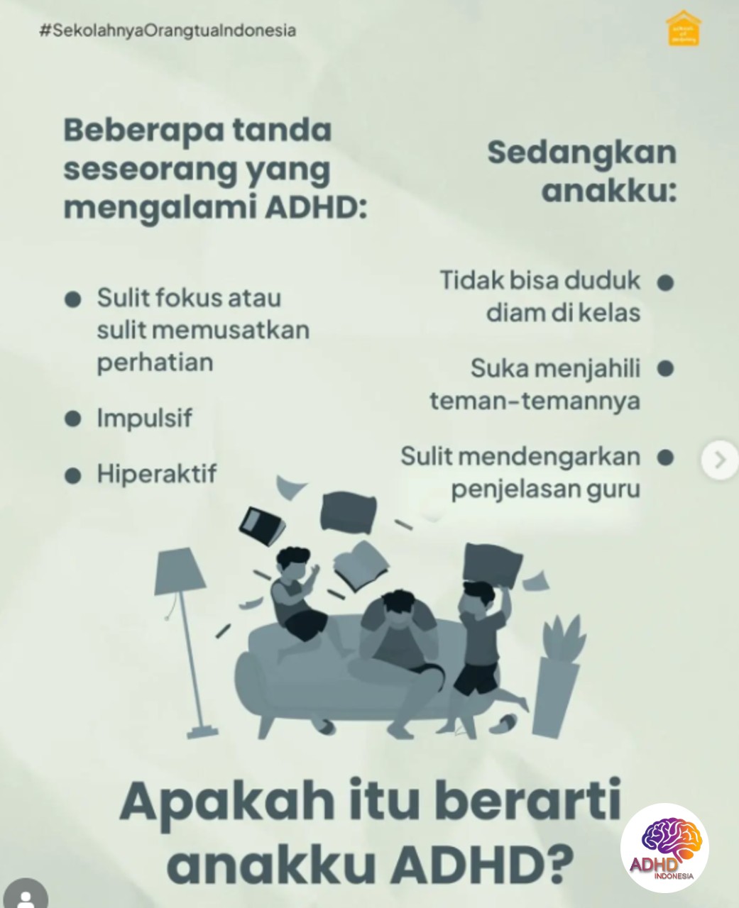 Ciri dan Gejala ADHD pada Anak Usia Dini di Kabupaten Tanjung Jabung Timur